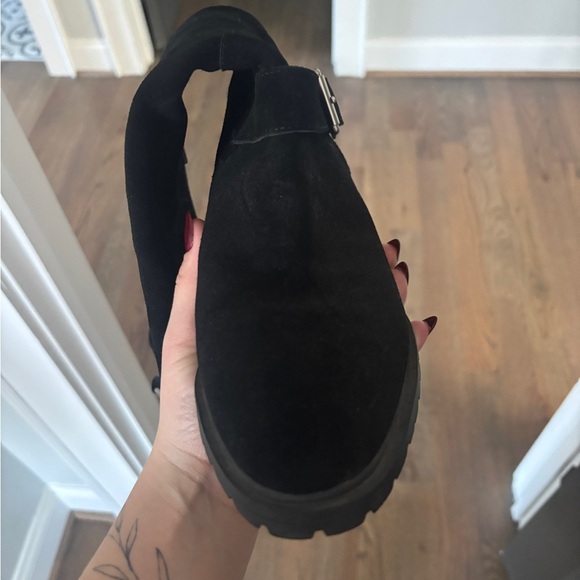 Sole Society Jarret Knee High Black Suede Boots Size 8.5 Boot - Picture 12 of 13